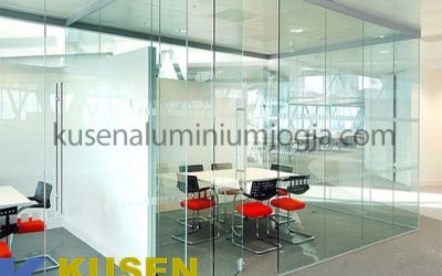 Jasa Pemasangan Pintu Kaca Tempered Jogja